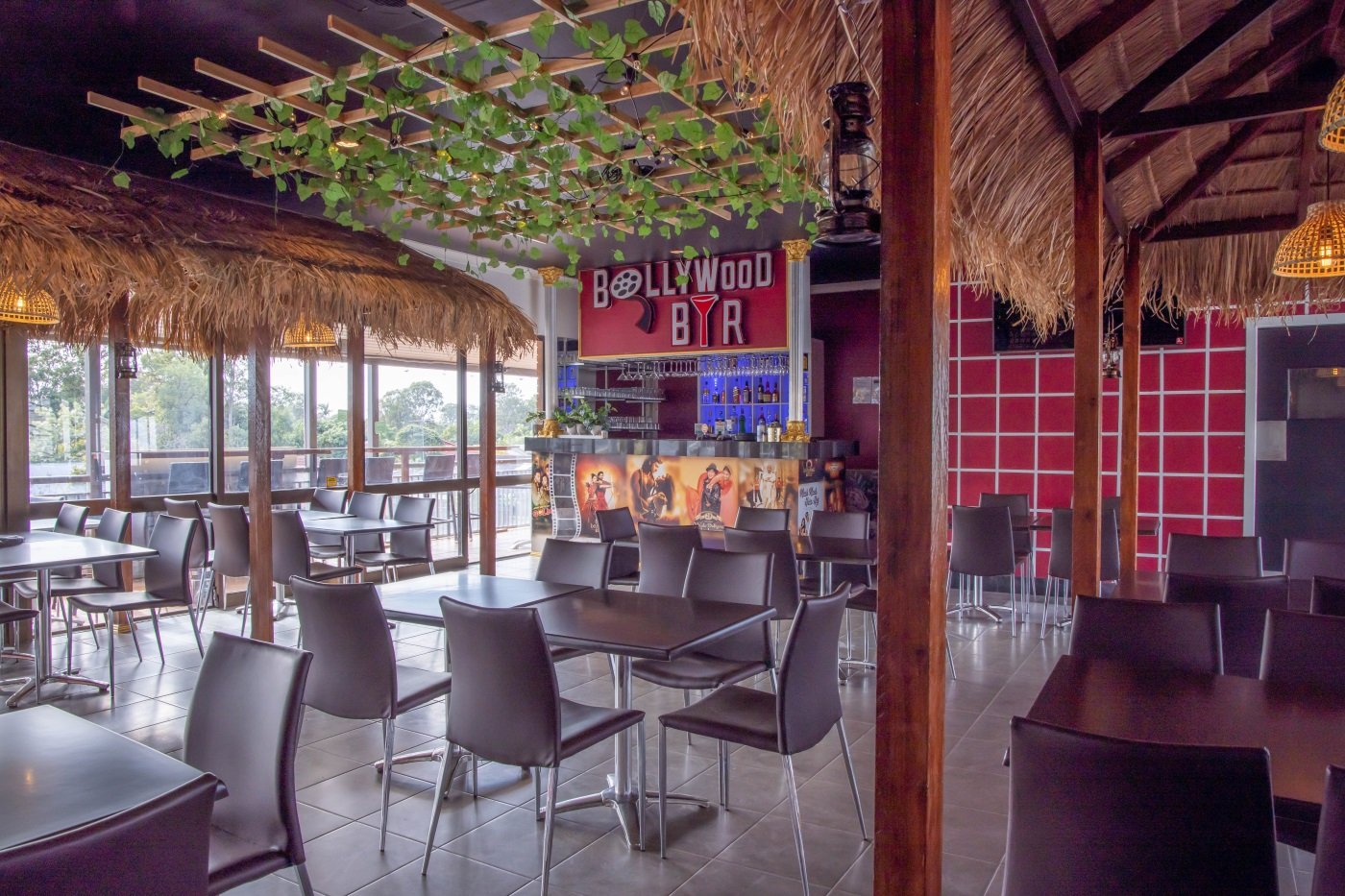 Inside Bollywood Bar